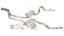 78-88 G-Body 2.5in Cat-Back Kit