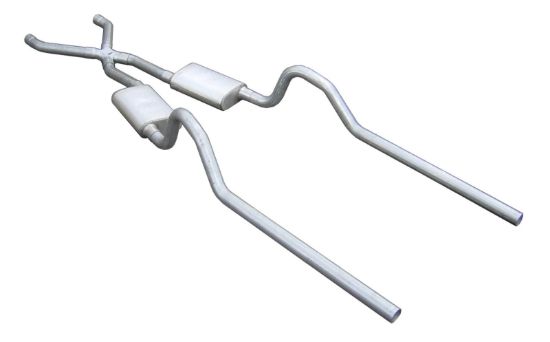 66-74 Dodge B-Body 2.5in Header-Back Exhaust