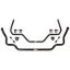 Sway Bar Set - F & R 64-72 GM A-Body
