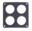 Carb Flange Gasket - QFX/4500 4-Hole 1250CFM