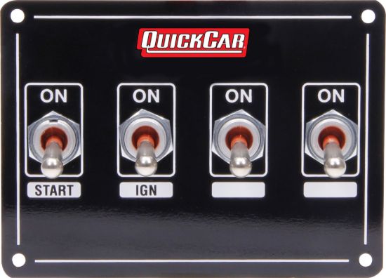 Ignition Panel Extreme 4 Switch Dual Ignition