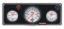 2-1 Gauge Panel OP/WT w/ 3in Tach Black