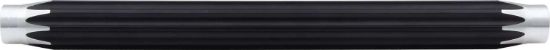 5/8 Aluminum Scalloped Tube - 12in.