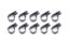 Adel Line Clamps Nylon 5/8in 10pk