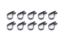 Adel Line Clamps Nylon 3/4in 10pk