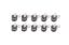 Adel Line Clamps Alum 3/8in 10pk
