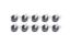 Adel Line Clamps Alum 5/8in 10pk