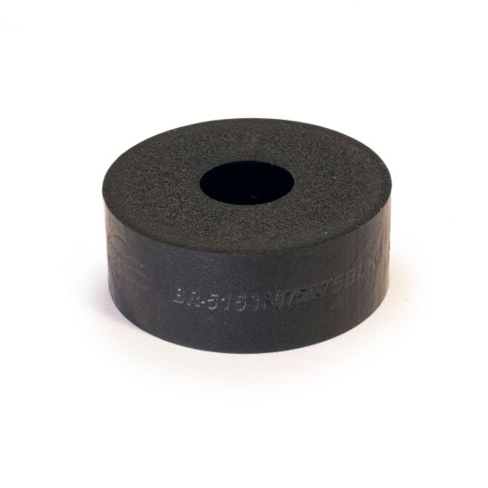 Bump Rubber .750in Thick 2in OD x .50in ID Black