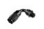 12AN 90Deg Hose End 12AN ORB Male End Black
