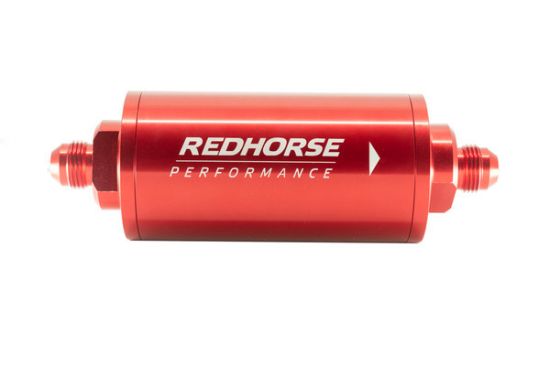 6in Cylindrical In-Line Fuel Filter 10 Micron