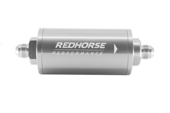 6in Cylindrical In-Line Fuel Filter 10 Micron