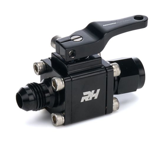 Inline Shut Off Valve 6AN Female Inlet/Outlet