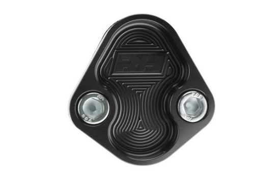 Aluminum Block-Off Plate BBC Black