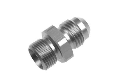 6AN - 9/16in x 24 Holley Single Feed Carb Fitting