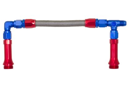6AN Dual Feed Carb Kit Blue