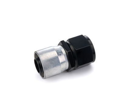 12AN Crimp Style Hose End Black STR