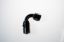 10AN 120Deg Crimp Hose End Black