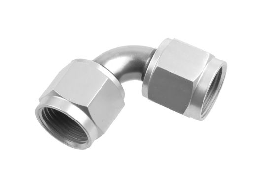 6AN Swivel Coupler AN/JIC Flare 90