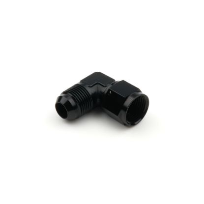 10AN FM to 10AN ML 90Deg Black