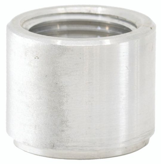 1/8in Female NPT Weld-on Bung Clear