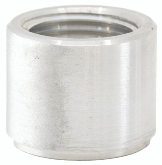 1/4in Female NPT Weld-on Bung Clear