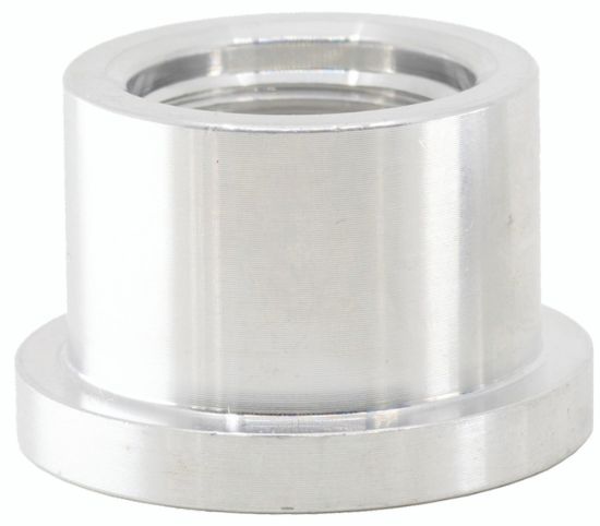 6AN Female O-ring Weld-on Adapter Clear