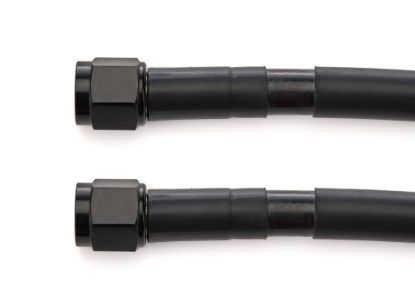 6AN 6in Nitrous Line Black