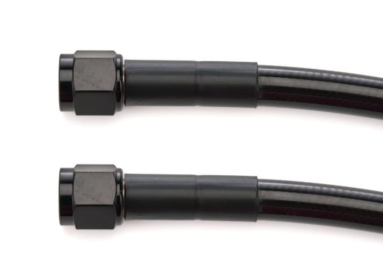 6AN 12in Nitrous Line Black