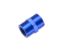 1/4in NPT Female Pipe Coupler Blue