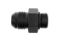 8AN Male to 12AN O-ring Port Adapter Black