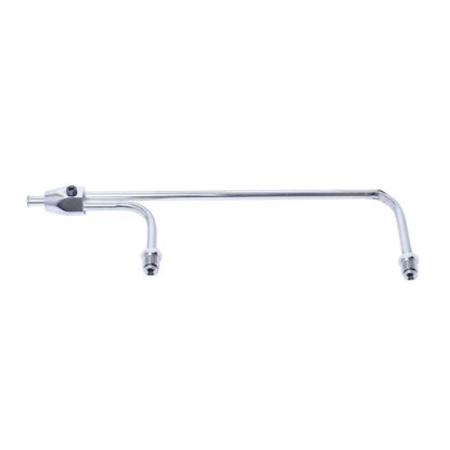 Holley Quad Fuel Line Chrome 9-5/16in Center