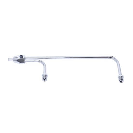 Holley Quad Fuel Line Chrome 9-5/16in Center