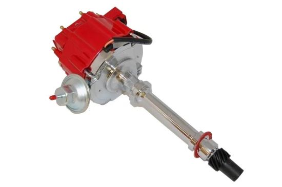 SB/BB Chevy Hei Distibu tor 50K Volt Coil - Red