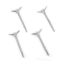 Wing Nut 3 1/2In X 1/4- 20 (4)