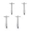 T-Bar Wing Nut 5In With 5/16-18 Threads (4)