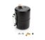 Black  Steel Vacuum Sys tem Reservoir Tank