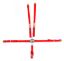 5pt Harness Set Jr LL Red