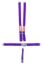 5pt Harness Set L&L Purple SFI