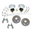 Rear Disc Brake Conversi on Kit w/Parking Brake