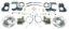 Rear Disc Brake Conversi on Kit w/Parking Brake
