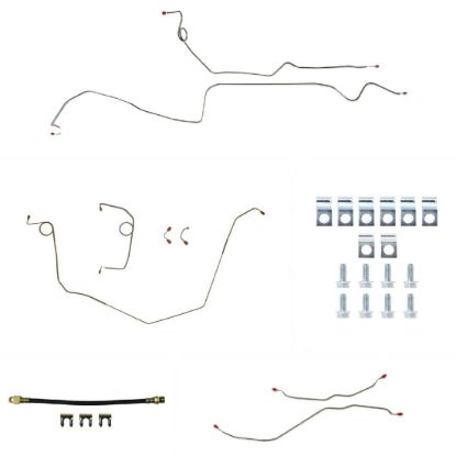 69 Camaro Complete Brake Line Kit Stainless