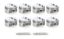 SBC FT Piston Set 4.040 Bore -5cc