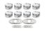 SBF FT Piston Set w/TWH 4.030 Bore  -3.8cc