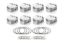 SBF FT Piston Set w/TWH 4.030 Bore -3.8cc