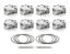 SBF Dished Piston Set 4.125 Bore -23.8cc