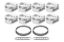 BBC Dome Piston Set 4.600 Bore +28.7cc