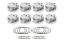 SBC Dished Piston Set 4.040 Bore -  19.4cc