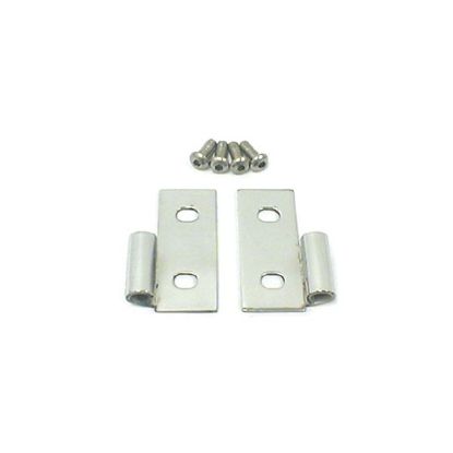 Lower Door Hinges Stainl ess Steel 76-06 Jeep CJ