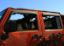 Window Visors Matte Blac k 4 Door 07-18 Jeep Wran