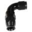 6AN 90DegPro Hose End PTFE Black